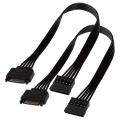 Sata Power Extension Cable,15 Pin Sata Male to Female Power Cable