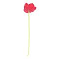 Artificial Mini Pu Poppy for Wedding Home Party Decor (pack Of 10)