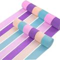 12 Rolls Crepe Paper Pastel Streamers for Kids Birthday Party
