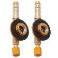 2x Stove Burners Switching Valve Accessories Connect Refill Adapter