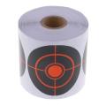 250pcs Roll Adhesive Target Diameter 7.5 Cm Splatter Stickers Set