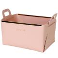 Entrance Key Cosmetic Desktop Storage Box Basket Ins Home-pink