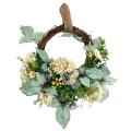 Spring Wreath Artificial for All Seasons Front Door Wall Decor
