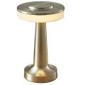Touch Led Rechargeable Table Lamp Dining Table Bar Table Lamp,silver