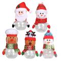 5 Pcs Child Christmas Candy Jar Storage Bag Christmas Decorations