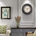 10-inch Silent Retro Quartz Clock Decorative Wall Clock