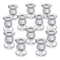 Candlestick Holders - for Rustic Wedding Centerpieces 12 Pcs A