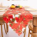 Christmas Table Runner - Machine Washable, for Parties &holidays, D