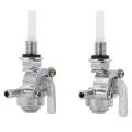 2x Gasoline Faucet Gasoline Switch for Generator Gasmotor Fuel Tanks