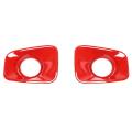 Car Front Fog Lamp Cover for Suzuki Jimny 2019-2022,abs Red