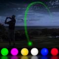 6 Pcs Led Luminous Golf Ball, Red Blue Green Pink Yellow White