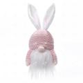 Easter Luminous Rabbit Rudolph Faceless Plush Doll Decoration Pink