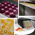 Non-stick Silicone Dehydrator ,reusable Mat Meshfor Fruit Dryer 8 Pcs