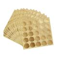 300pcs Gold Seal Looking Heart Envelope Seals for Wedding Invitations