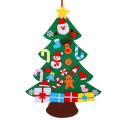 3d Felt Christmas Tree Wall Hanging 3ft with Ornaments for Kids Diy