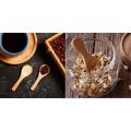 Small Wooden Spoons for Kitchen Cooking Seasoning Oil Coffee 30pcs