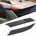 For Toyota Rav4 2019-2020 Car Door Window C Pillar Trim Carbon Fiber