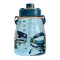 Gallon Water Bottle with Time Marke -pc Big Water Bottle D