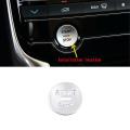 Car Engine Start Stop Switch Button Cover for Jaguar Xf 2008-2015
