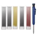 1pc Construction Pencils and 30pcs Refills, for Markers Scriber