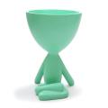 Flower Pot Vase Container Living Room Simple Decoration -green