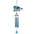 Mobile Romantic Blue Bird Wind Chimes for Festival Garden Decoration