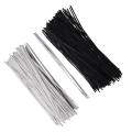 200x Plastic Shell Package Reusable Twist Ties Cable Fasteners 150mm