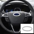 Steering Wheel Bling Logo Emblem Diamond Crystal Shiny Decal Cover