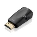 Hdmi Male to Vga Female Adapter with 3.5mm Jack Audio Video Converter