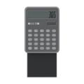 4 Inch Calculator Push-pull Lcd Writing Tablet Drawing Pad(gray)