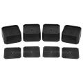 Bed Risers 1.7 Inch Furniture Risers for Sofa Table (black, 4 Piece)