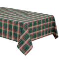 Green Christmas Tablecloth Checkered Cloth,for Table Decoration L