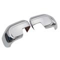 Side Door Rear View Mirrors Cap Decoration Cover Trim Silver