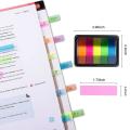 Sticky Note Flags,300 Pcs Total,pack Of 5 Color Tabs,strip Tabs