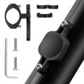 E-bicycle Motorcycle Handlebar for Airtag Bike Bottle Cage Black