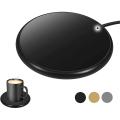 Coffee Warmer Coaster,usb Electric Heater for Office Home,black 82 X 82 X 7mm