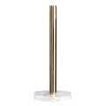 Gold Paper Stand with Marble Base Roll Toilet Countertop Kitchen C