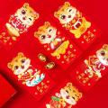 36pcs Cartoon Tiger Red Packet 2022 New Year Red Envelopes
