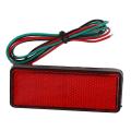 2x Led Red Reflector Tail Brake Stop Marker Light