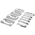 External Door Handle Covers for 2004-2019 Ford F-150 Silver