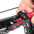 Lebycle Mtb Bicycle Chain Wear Indicator Tool Chain Checker,purple