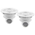 Swimming Pool Sink Filter Colander Strainer White 1.5in Draining