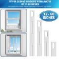 Ac Window Kit with 5 Inches Coupler, Adjustable Ac Vent Kit