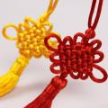 50 Pcs Handmade Red Chinese Knots Tassels for New Year Decoration