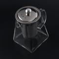 Square Glass Teapot with Infuser, 550 Ml with Strainer