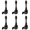 Ignition Coil Pack Set Of 6 for Nissan Altima Frontier Maxima Murano