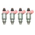 6pcs Fuel Injectors for Toyota Land Cruiser Lexus Lx450 4.5l 1993-97