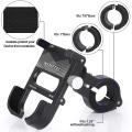 Kootu Bike&motorcycle Phone Holder for Phone 4 to 7 Inch Wide,black
