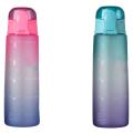 32oz Fitness Water Bottle for Gym Outdoor Office Work Gradient-pink