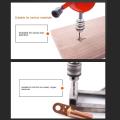 Manual 3/8 Inch Hand Drill, Finely Cast Steel Double Pinions Design